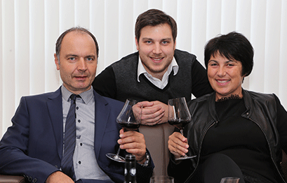 Weingut Kerschbaum - Paul Kerschbaum mit Familie
