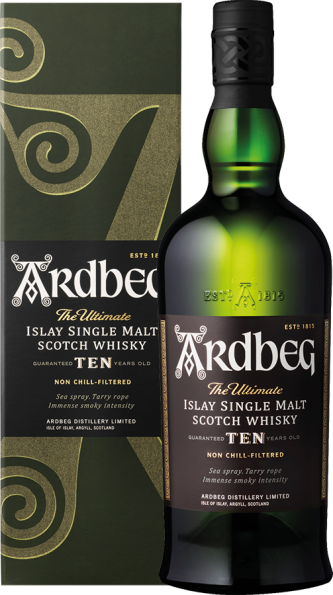 Ardbeg Islay Single Malt Scotch Whisky 10 Years 