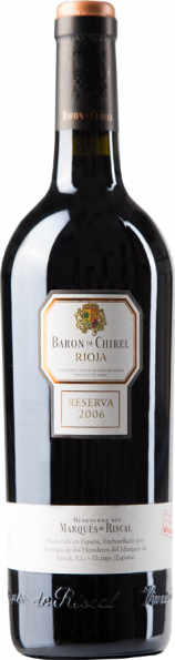 Baron de Chirel Reserva, Rioja DOCa 2006 