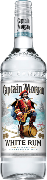 Captain Morgan White Caribbean Rum 
