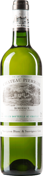 Château Pierrail Blanc - Bordeaux Blanc AC 2015 