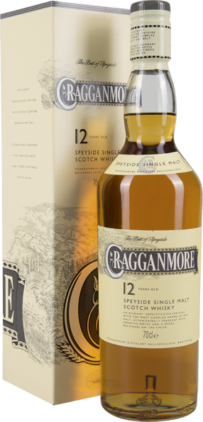 Cragganmore Single Speyside Malt Scotch Whisky 12 Years 