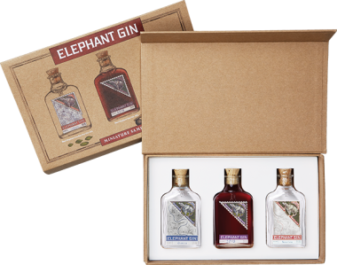 Elephant Gin 3er Miniaturset 