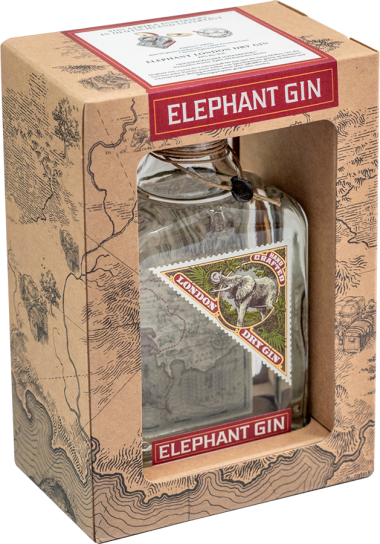 Elephant London Dry Gin im Geschenkkarton 