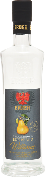 Erber Tiroler Premium Williams Edelbrand Halbflasche 