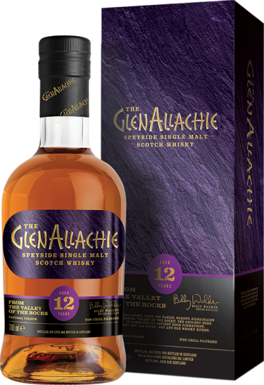 GlenAllachie Speyside Single Malt Scotch Whisky 12 Years 