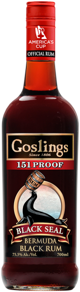 Goslings Black Seal 151 Proof Rum 