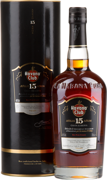 Havana Club Gran Reserva Extra Aged 15 Años Rum 