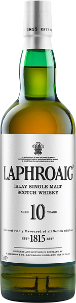 Laphroaig 10 Years Islay Single Malt Scotch Whisky 