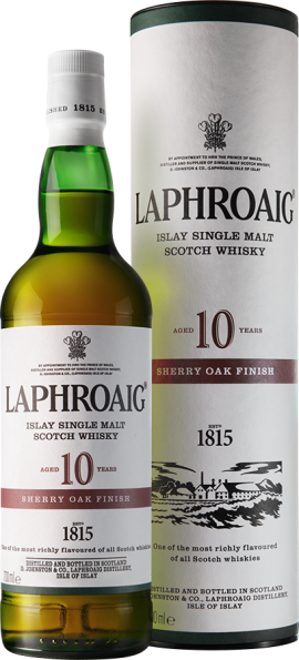 Laphroaig 10 Years Single Malt Scotch Whisky Sherry Cask 
