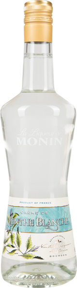 Monin Liqueur Crème de Menthe Blanche 