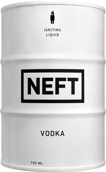Neft Vodka White Barrel 