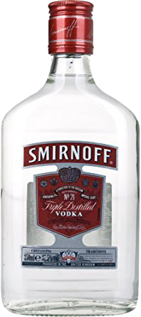 Smirnoff Red Label Vodka Halbflasche 