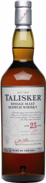 Talisker Single Malt Scotch Whisky 25 Years 