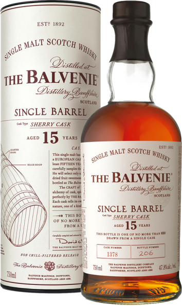 The Balvenie Single Barrel Sherry Cask 15 Years 
