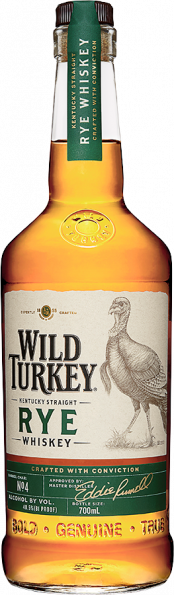 Wild Turkey Kentucky Straight Rye Whiskey Proof 81 