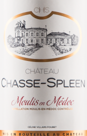 CHÂTEAU CHASSE SPLEEN Cru Bourgeois Exceptionnel 2023 