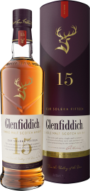 Glenfiddich 15 YO Single Malt Scotch Whisky 