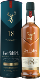 Glenfiddich 18 YO Single Malt Scotch Whisky 
